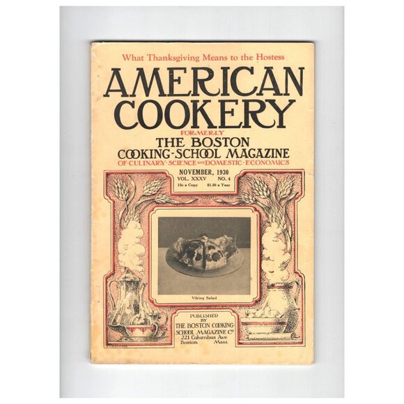 2 Issues Of American Cookery Nov 1930 May 1940 Recipes Articles Advertising - Picture 5 of 7